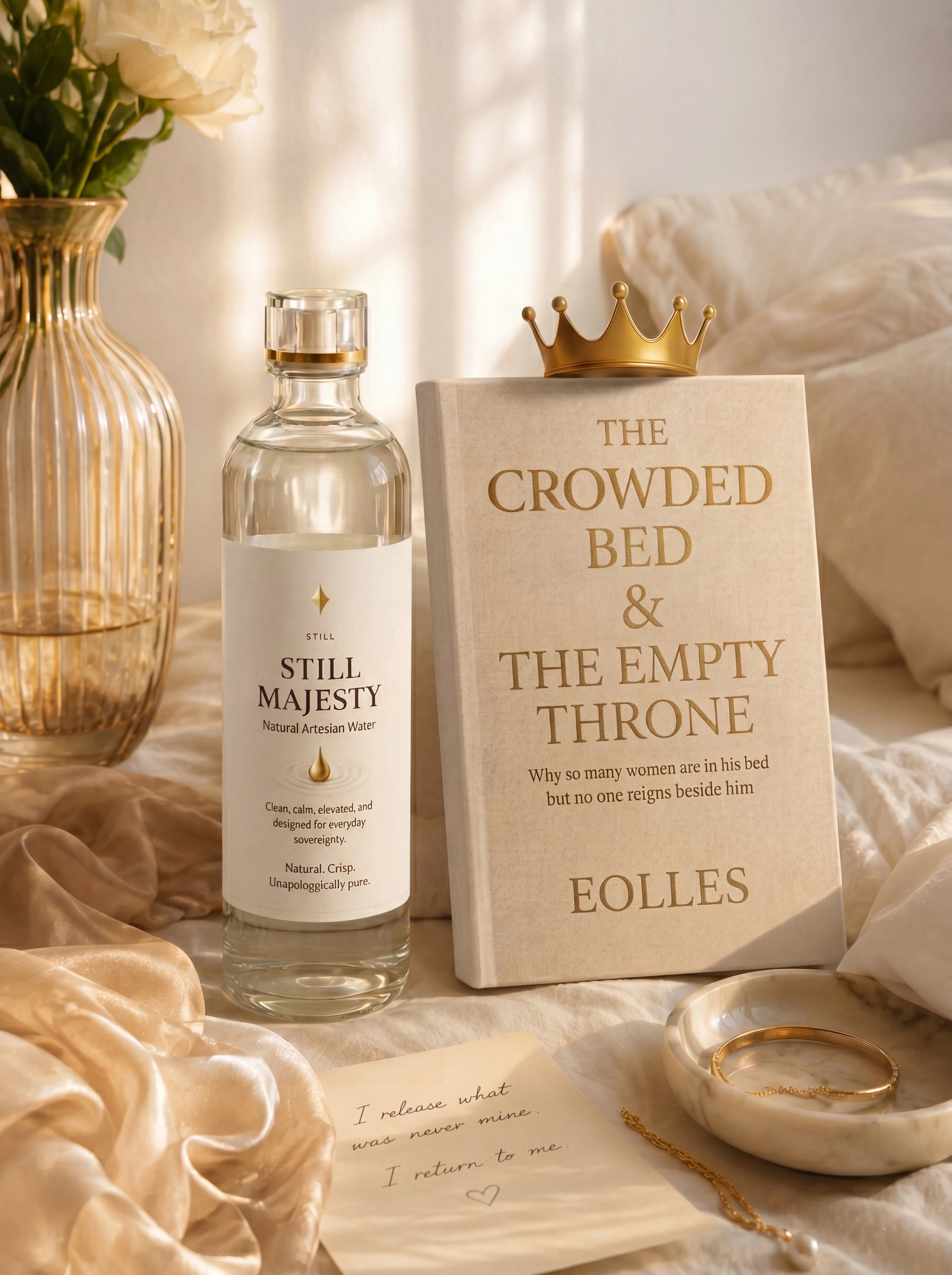 The Crowded Bed & The Empty Throne x Crown Water